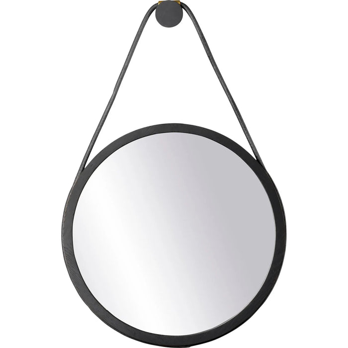 Photo of I3 Mossø Wall Mirror Oak Black Painted