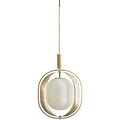 Thumbnail photo of Pearl Pendant Brass