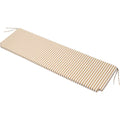 Thumbnail photo of Skagerak Cushion for Skagen bench from Fritz Hansen (golden yellow stripe)