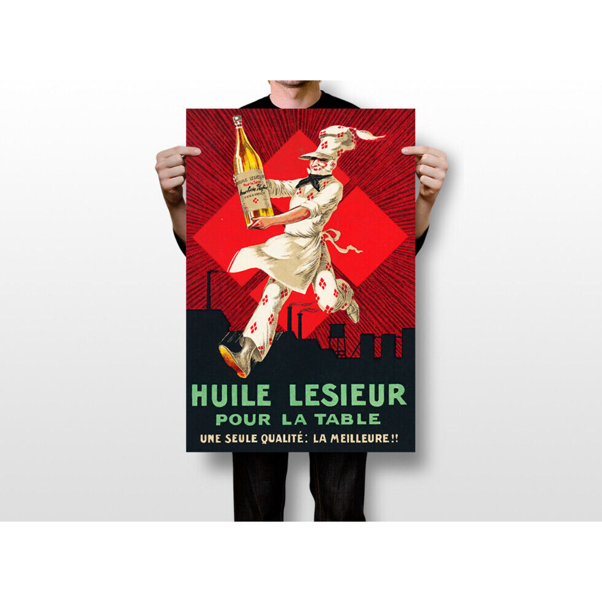 Huile Lesieur Poster