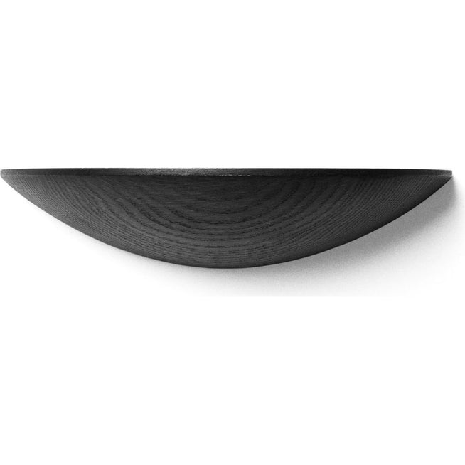 Photo of Gridy Fungi Shelf Black Oak, Small - Wall Shelves - Gridy - Wood Colored - Wood