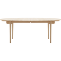 Thumbnail photo of Carl Hansen - Ch338, white oiled oak, with space for 4 extension leaves - Dining table - Hans J. Wegner
