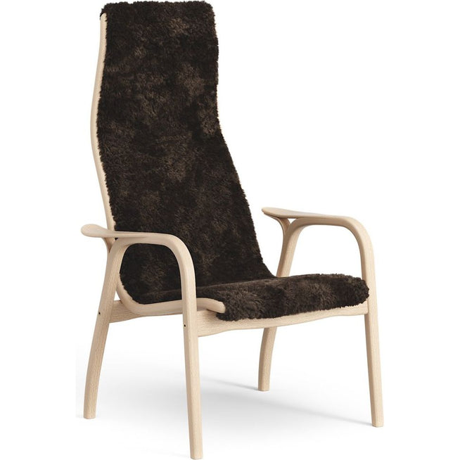 Photo of Lamini Children's Arm Chair Laquered Beech/sheep Skin