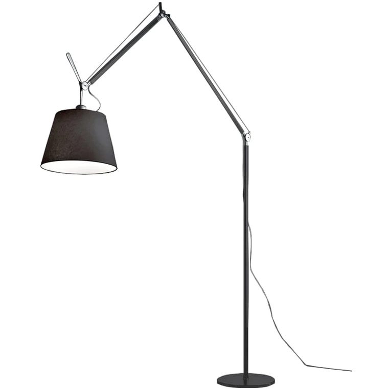 Tolomeo Mega Floor Lamp Black-black