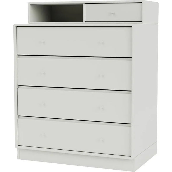 Photo of Keep Chest Of Drawers, Plinth H7 Cm - Nordic - Byråer - Peter J. Lassen - Grå - Trä