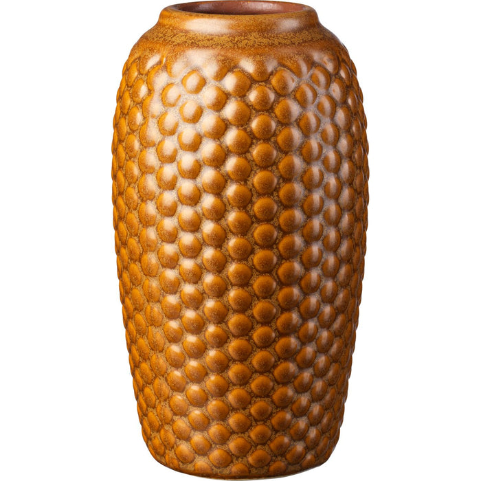 Photo of S8 Lupin Vase H: 22 Cm - Golden Brown