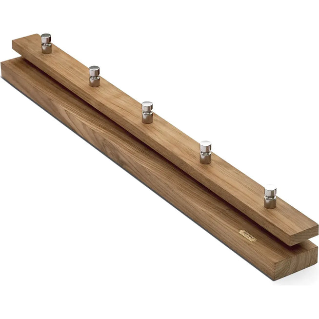 Photo of Skagerak Cutter coat rack - teak - 72 cm 5 hooks