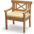 Thumbnail photo of Drachmann Chair Cushion - Lemon/Sand
