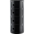 Thumbnail photo of Modular 4 - Black - Hurtsar - Anna Castelli Ferrieri - Svart - Plast