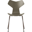 3130 Grand Prix Chair | Ash Veneer | Brown Bronze Base