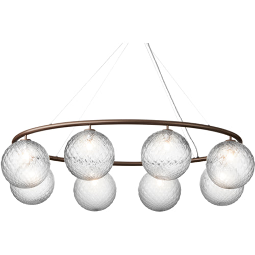 Photo of Miira 8 Oval Chandelier