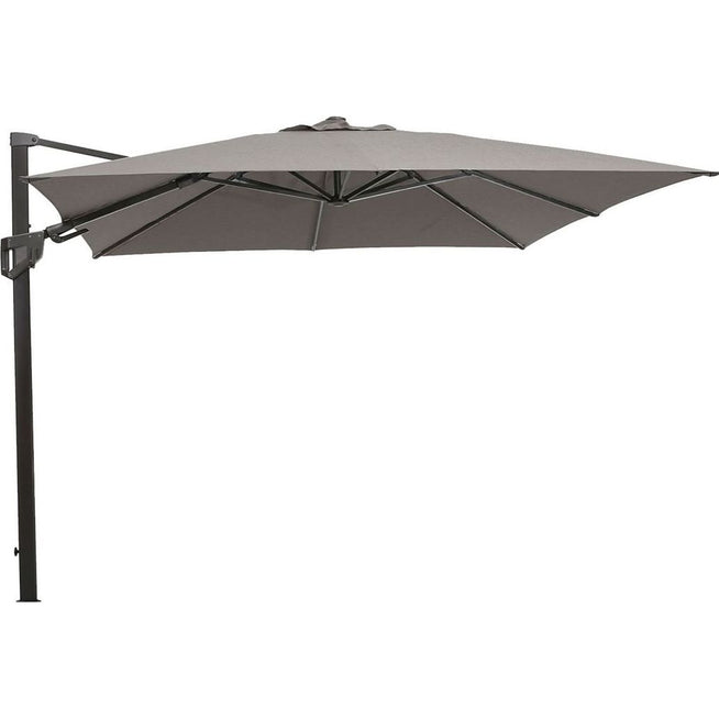 Photo of Hyde Luxe Tilt Parasol, 3x3 m - Taupe, without cover, without stone