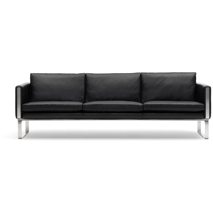 Photo of Ch103 Sofa 3 Seater Loke 7150 Leather-Stainless Steel