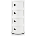 Thumbnail photo of Modular 4985 - White - 4 Compartments - Drawer Units - Plastic
