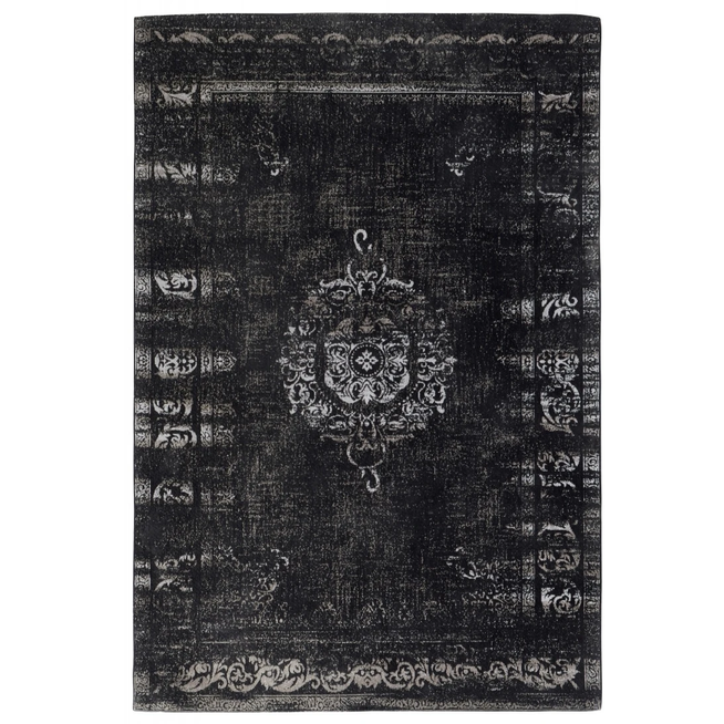 Photo of Grand Woven Rug - Dark Grey / Black 160x240