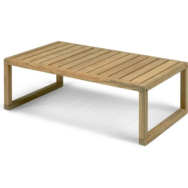 Photo of Virkelyst Table 113x68 cm - Outdoor dining table - Brown - Wood