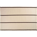 Thumbnail photo of Calm Kelim Tæppe - Gulvtæppe - 140 X 200 - Off-white/coffee - W140 X D1 X H200 Cm