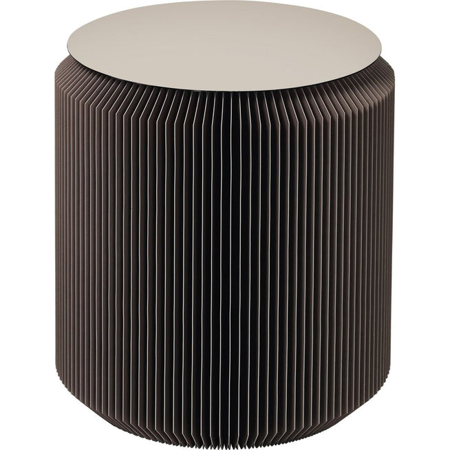 Photo of Pam Side Table Dark Grey - Ø45xH50cm