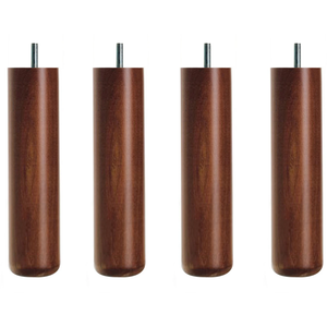 Photo of DUX Bed Leg Round Natural 4-pack