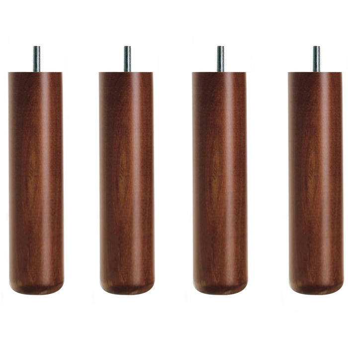 Photo of DUX Bed Leg Round Natural 4-pack