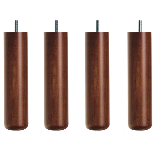 Photo of DUX Bed Leg Round Natural 4-pack