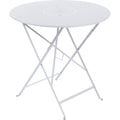 Thumbnail photo of Floréal Table Ø 77 Cm, Cotton White - Matbord Utomhus - Vit - Metall