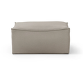 Thumbnail photo of Catena Pouf Square - Cotton Linen - Natural