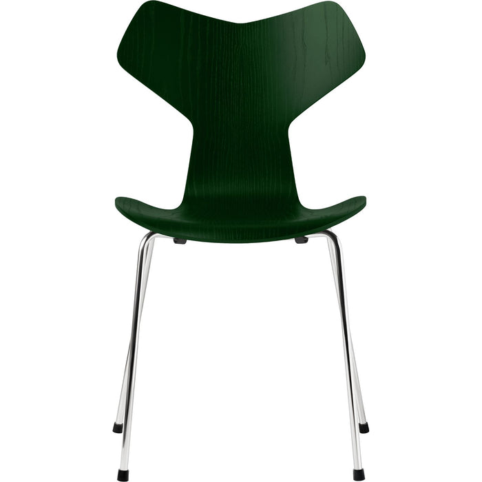 Photo of 3130 Grand Prix Chair | Ash Veneer | Chromed Steel Base