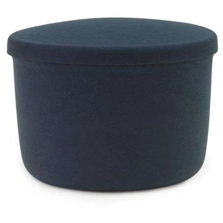 Hide Storage Pouf Small