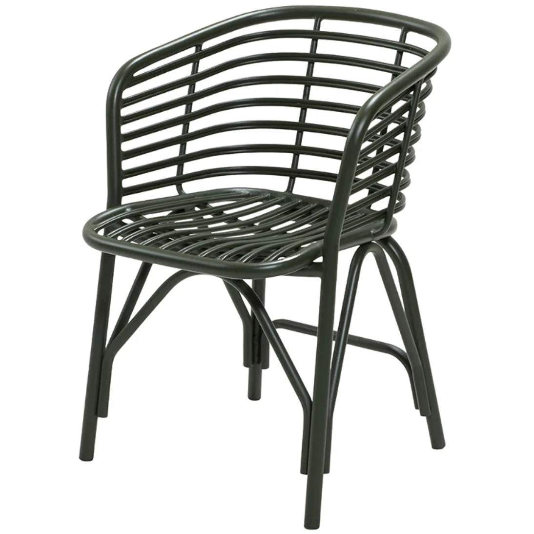 Blend Chair - Outdoor - Without Cushion(s), Dark Green