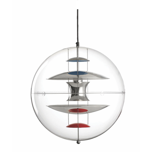 Photo of Vp Globe Pendant Ø40 - Pendellampor - Verner Panton - Vit