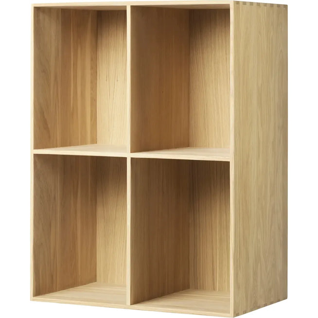 Photo of B98 Bookcase 54x72 cm - lacquered oak