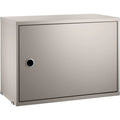 Thumbnail photo of String cabinet with door 58 x 30 x 42 cm, 1-p, beige - Storage cabinet - beige - mdf