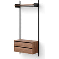 Thumbnail photo of New Works Wardrobe Shelf Cabinet W. Drawers - Reolsystem