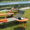 Dune Sunlounger Nutmeg - Sun loungers & loungers - Metal