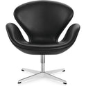 3320 Swan Lounge Chair - Satin Polished Steel Stand