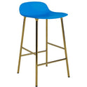 Form Bar Stool 65 Cm Brass