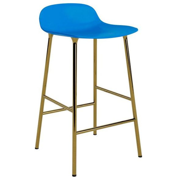 Photo of Form Bar Stool 65 Cm Brass