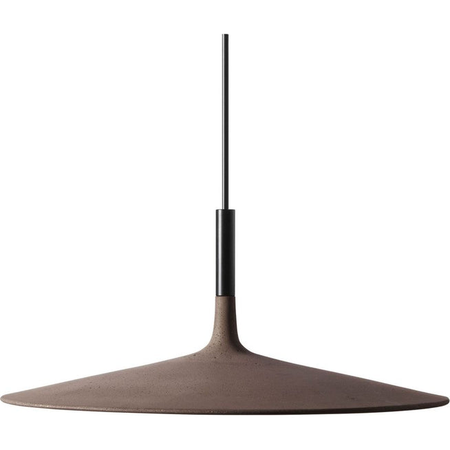 Photo of Aplomb Large - Lampshade, Brown, Kabel 320 cm - Pendant - Glossy & Pepper - Brown