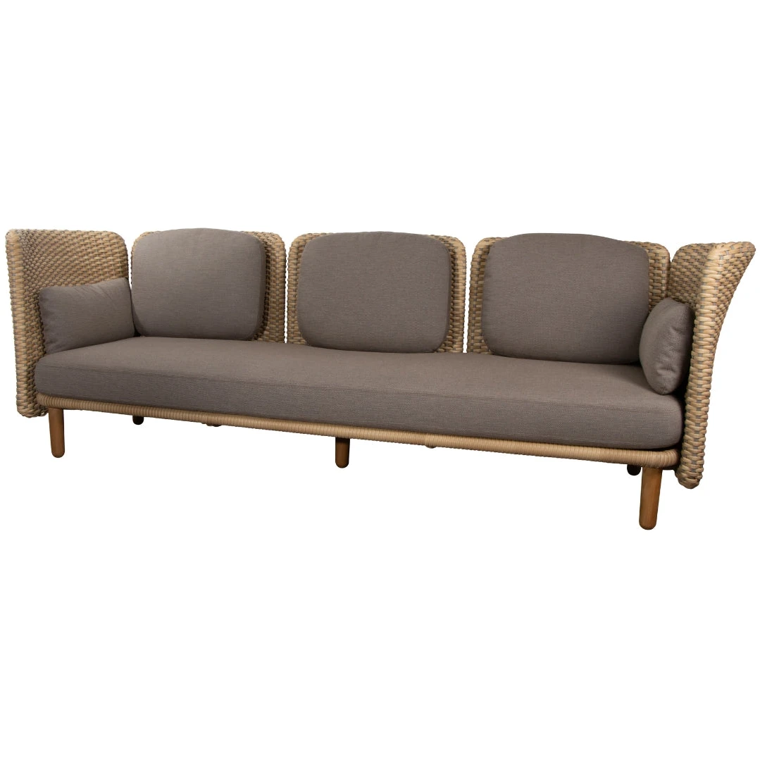 Arch 3-pers. Sofa - M. Lav Arm/ryglæn