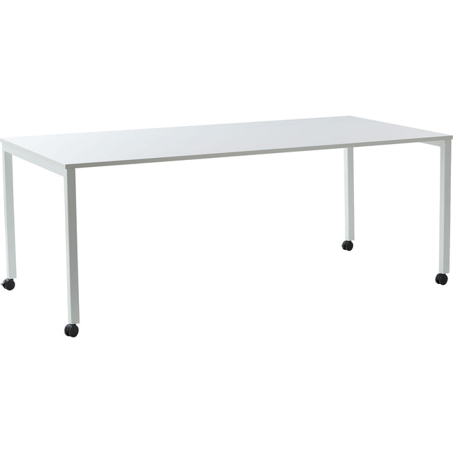 Photo of Panton Move Table White - Matbord - Verner Panton - Vit - Mdf/laminat/metall