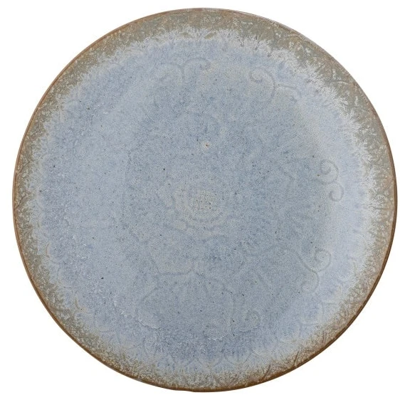 Idunn Plates Blue Set of 4 Pieces