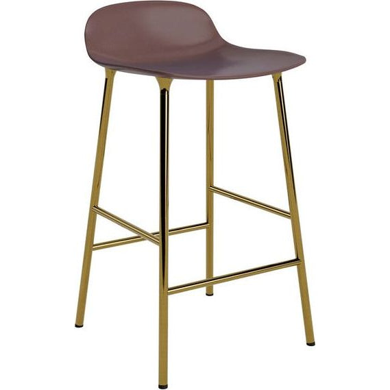 Photo of Form Bar Stool 65 Cm Brass