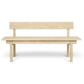 Thumbnail photo of Peka Bench - Bænk - Natural - W: 59 - H: 75,5 - D: 150