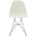 Eames Plastic Chair Dsr - 11 Pebble - Chrome Base - Matstolar - Charles & Ray Eames - Vit - Metall/plast