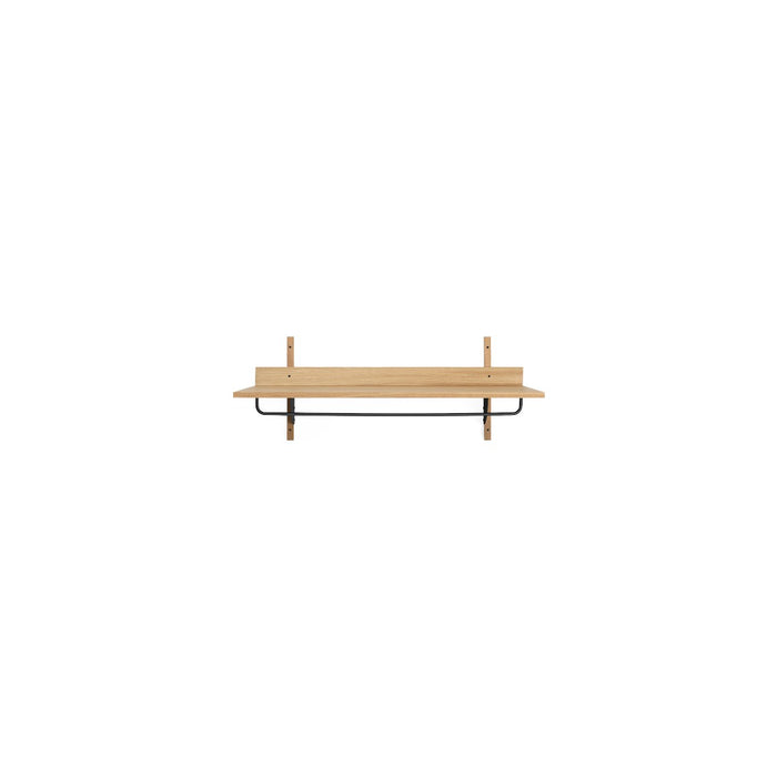 Photo of Sector Rack Shelf B: 87 Cm - Black Ash/brass