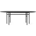 Thumbnail photo of Snaregade Table Oval - Dining Table - Norm Architects - Black - Metal/Wood
