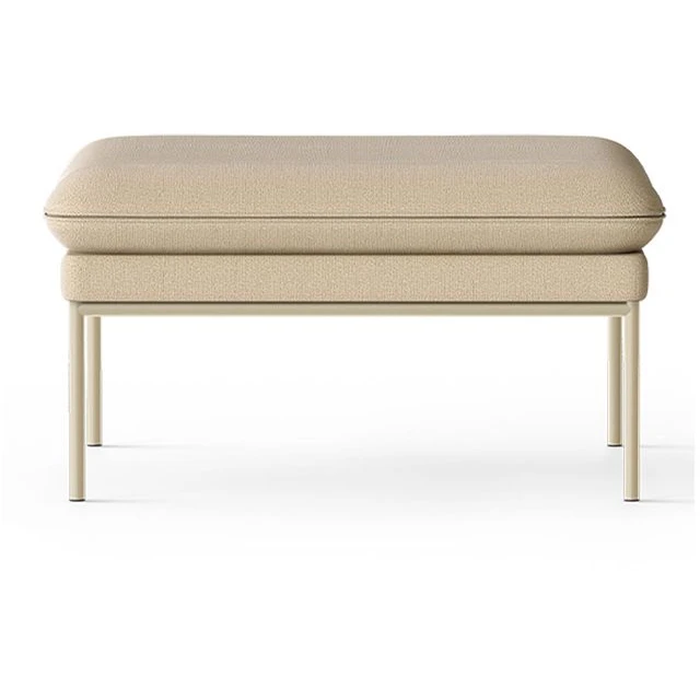 Photo of Turn Puf - Puf - Cashmere - Hallingdal - Beige - W80 X H42 X D80 Cm