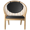 Poul M. Volther Armchair - J166 Jørna - Black/beige