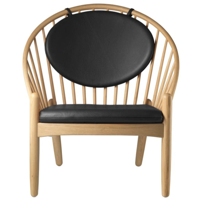 Poul M. Volther Armchair - J166 Jørna - Black/beige